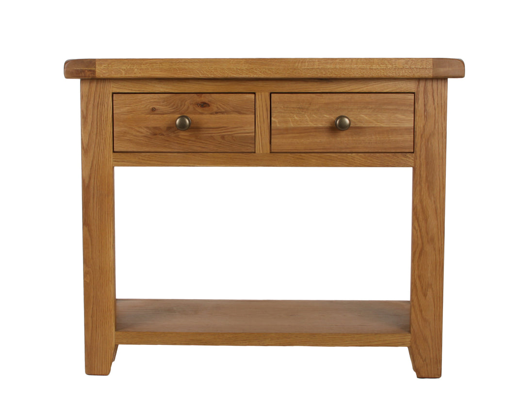 Torino oak Console Table