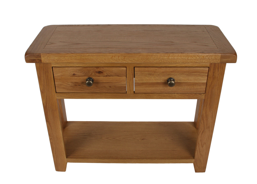 Torino oak Console Table
