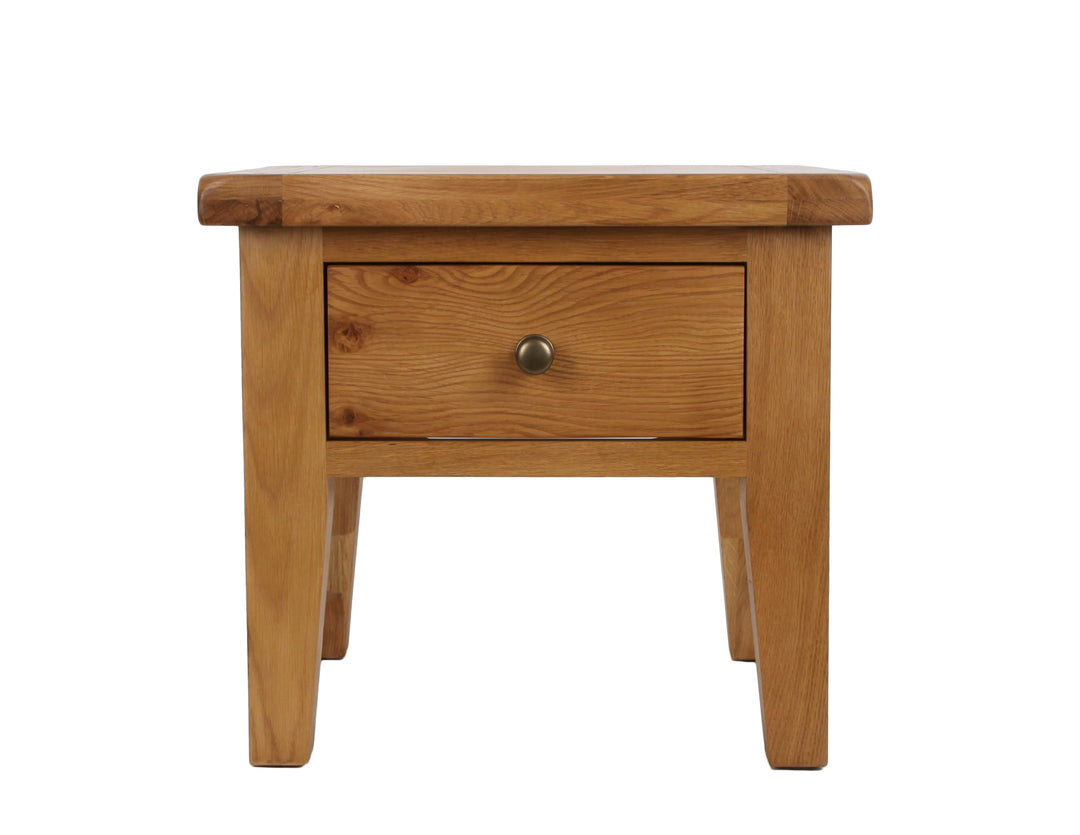 Torino oak Lamp Table