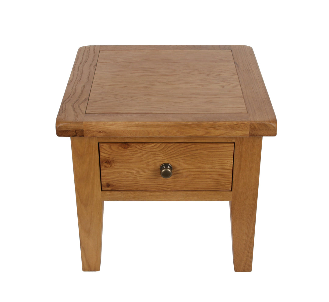 Torino oak Lamp Table
