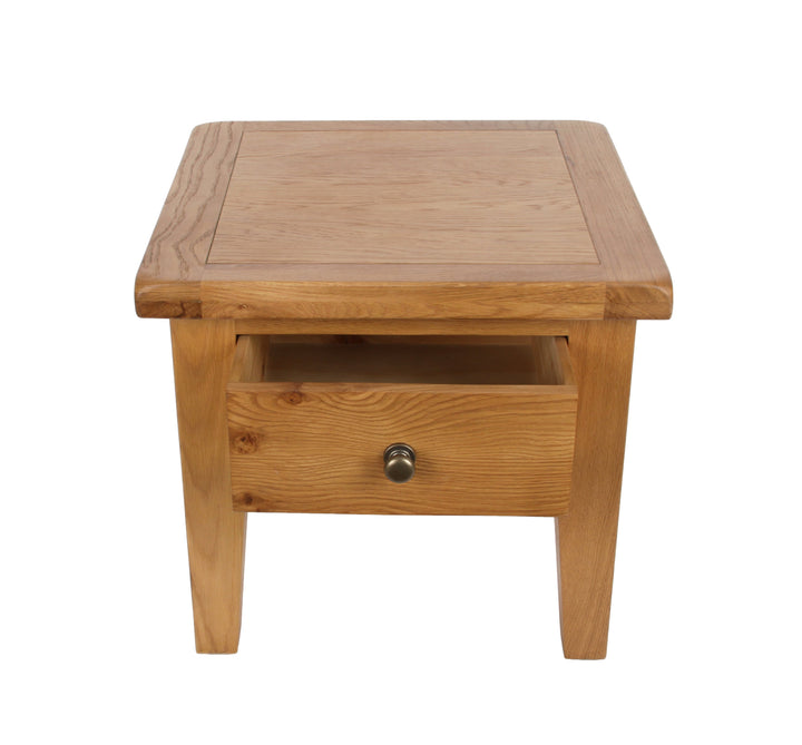 Torino oak Lamp Table