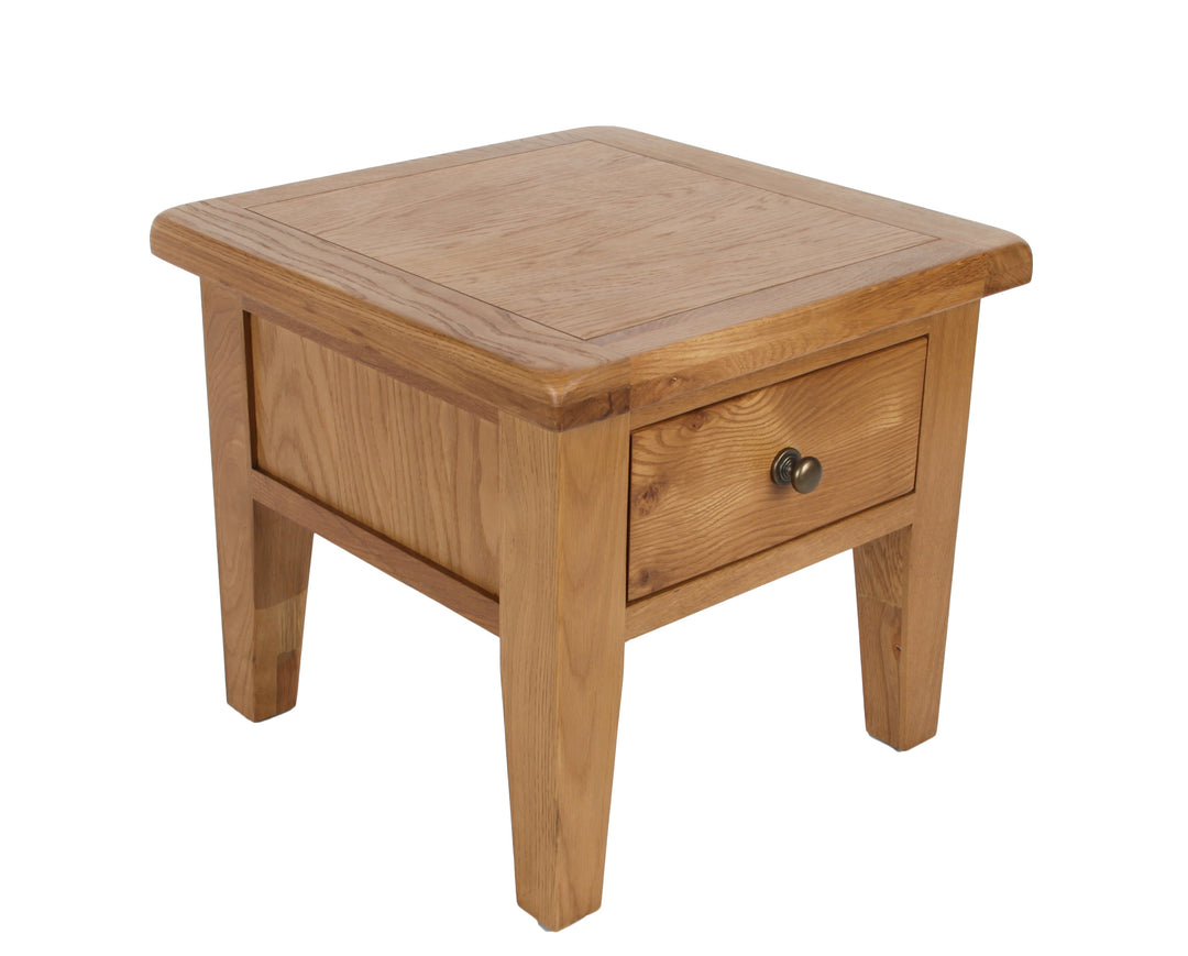 Torino oak Lamp Table