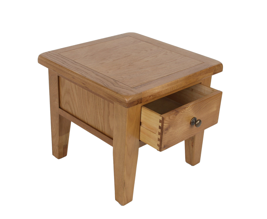 Torino oak Lamp Table