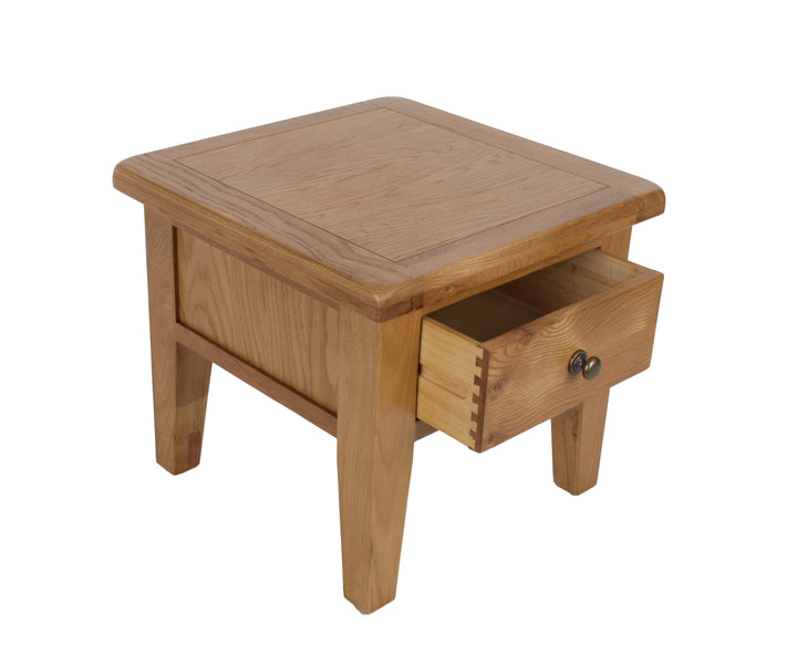 Torino oak Lamp Table