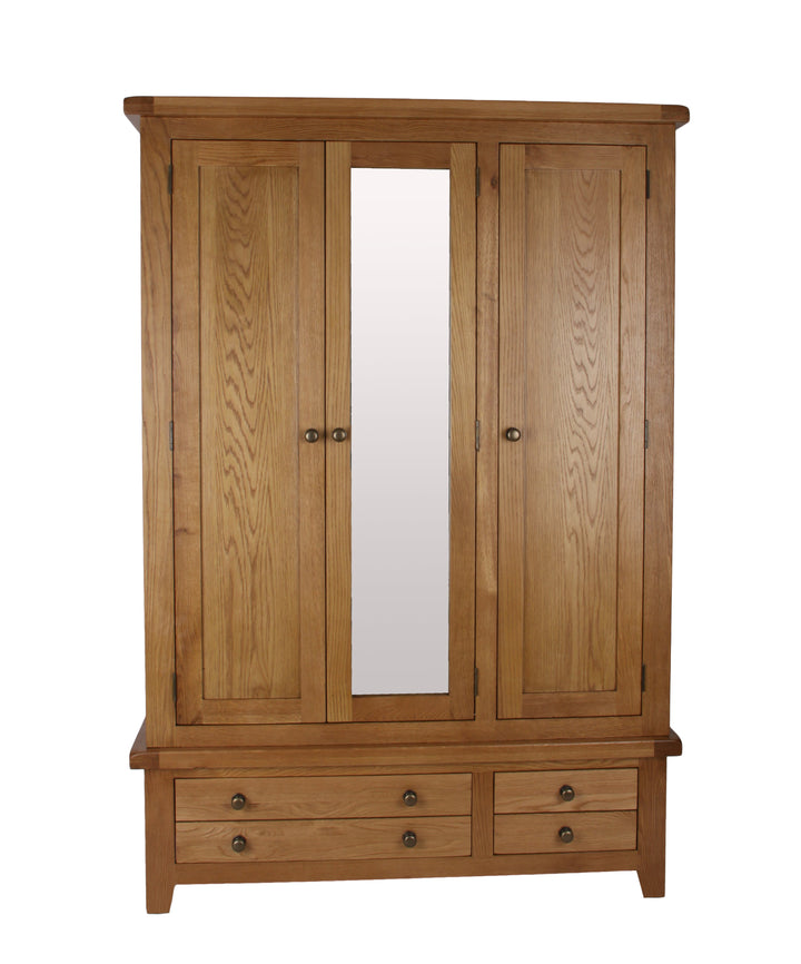Torino Large oak Wardrobe