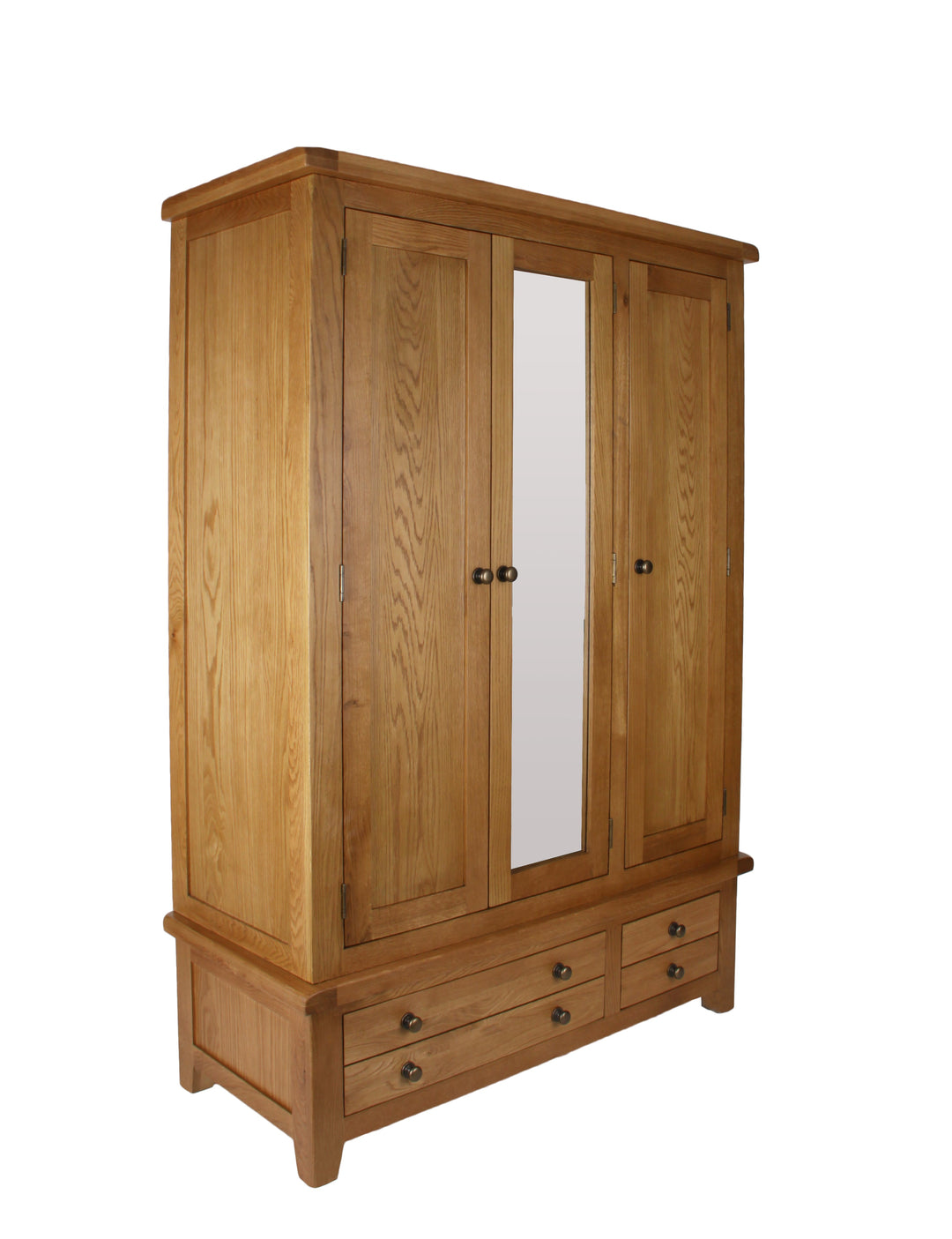 Torino Large oak Wardrobe