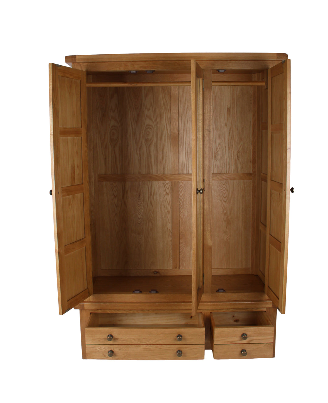 Torino Large oak Wardrobe