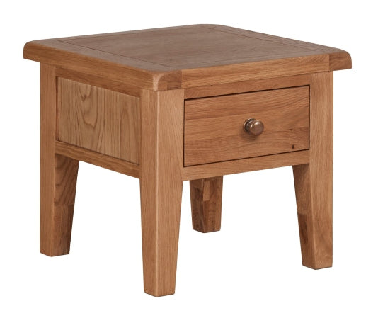Torino oak Lamp Table