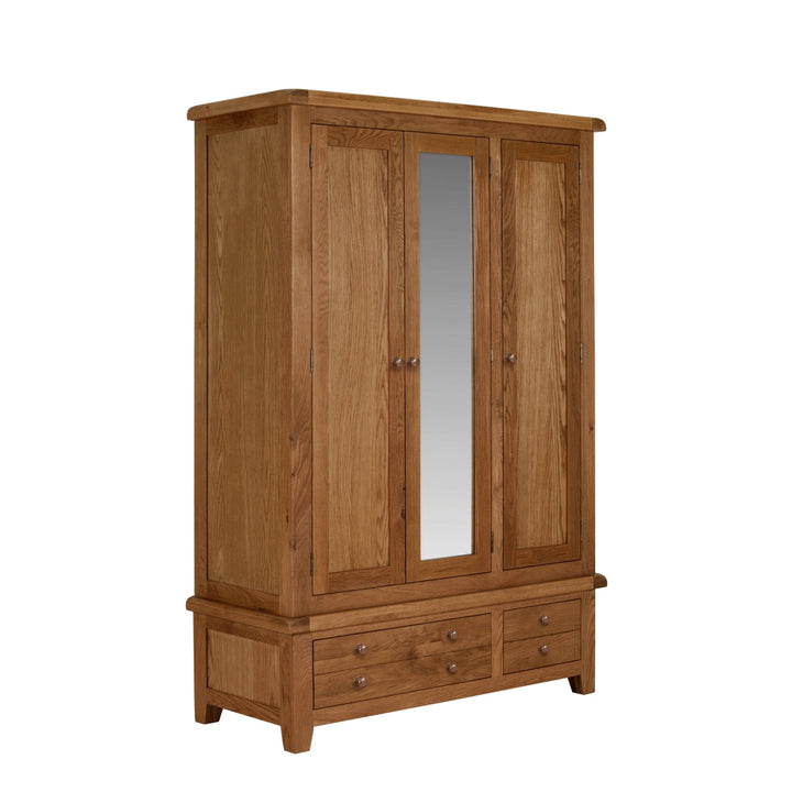 Torino Large oak Wardrobe