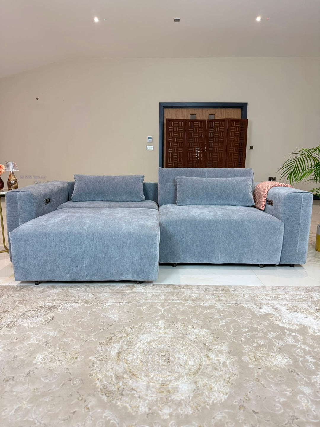 Prescott Electric Sofabed Grey