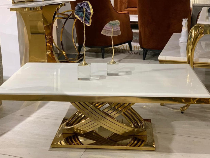Gold Coffee Table