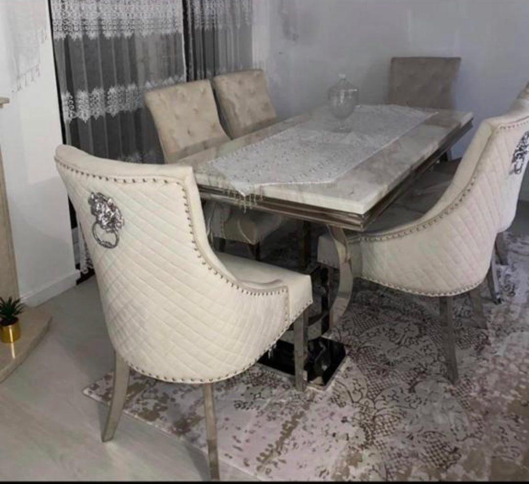 Arianna Marble Dining Table | Elite ambient Interiors