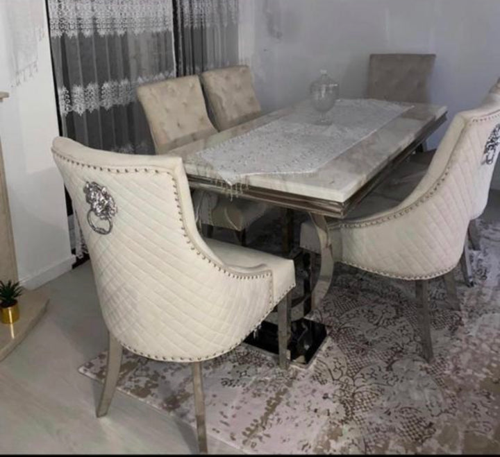 Arianna Marble Dining Table | Elite ambient Interiors