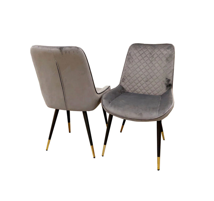 Luna Velvet Dining Chair All Colour