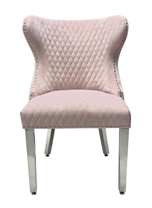 Valentino Pink Lion Knocker Chair