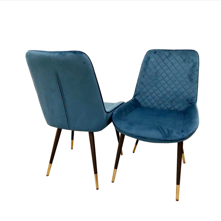 Luna Velvet Dining Chair All Colour