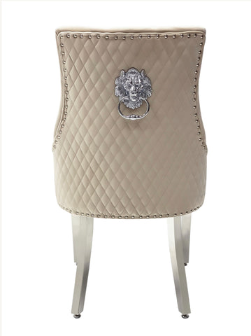 Majestic Mink Bench Match With Sofia- Majestic & Valentino Chairs