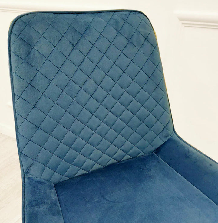 Luna Velvet Dining Chair All Colour